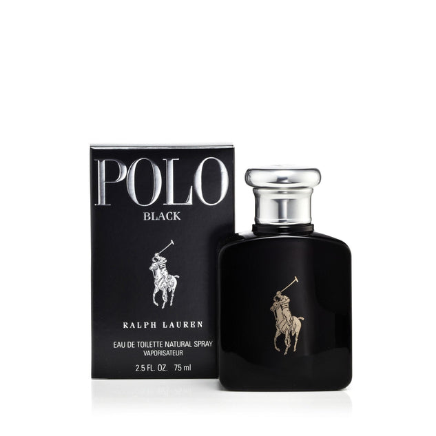 Ralph Lauren Polo Black Eau de Toilette Mens Spray 2.5 oz. 