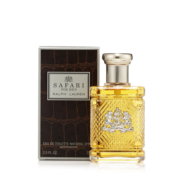 Safari Eau de Toilette Spray for Men by Ralph Lauren 2.5 oz.