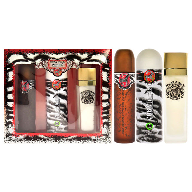 Jungle Zebra Gift Set